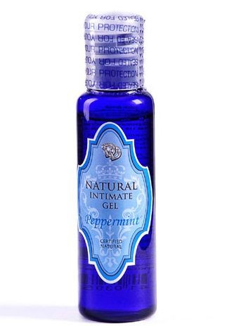 Лубрикант на водной основе Peppermint Natural Intimate Gel - 50 мл.