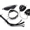 Чёрный набор для бондажа Rock Hard Bondage Kit