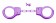 Фиолетовые металлические  наручники SHOTS TOYS Purple