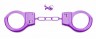 Фиолетовые металлические  наручники SHOTS TOYS Purple