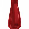 Красный анальный стимулятор Bottom Line 4  Model 3 Acrylic Red - 10,5 см.