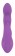 Фиолетовый вибромассажёр для внутренней и наружной стимуляции Purple Vibe G-Spot - 20 см.