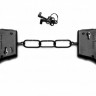 Чёрные металлические наручники SHOTS TOYS Black