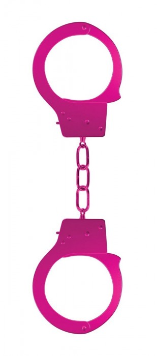 Розовые наручники OUCH! Pink