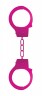 Розовые наручники OUCH! Pink