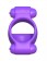 Эрекционное кольцо с двумя виброэлементами Squeeze Play Couples Ring
